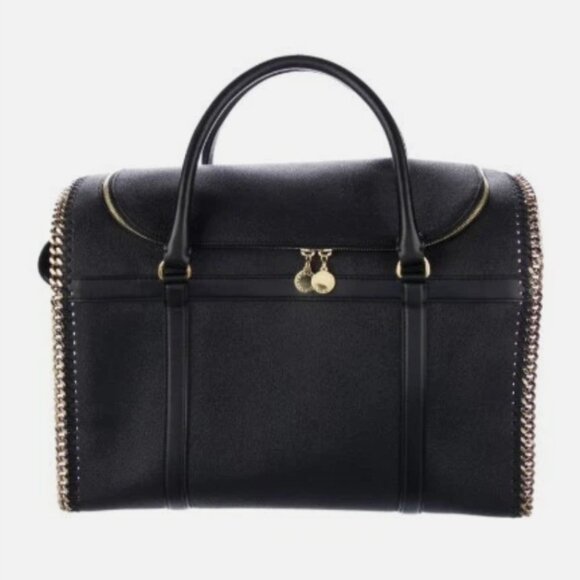 Stella McCartney Dog Bag STL282686 Black & Gold Chain - Picture 2 of 4